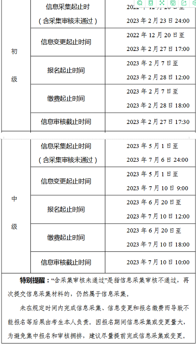 安徽合肥市關于2023年度<a href='http://www.tslxft.com/zjkj/' target='_blank'><u>中級會計師</u></a>考試考務日程安排及有關事項的通知